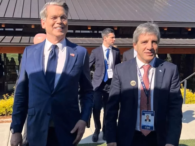 Luis Caputo en el G20: “Cuando haces un ajuste, se genera una recesión fuerte y eso no pasó”