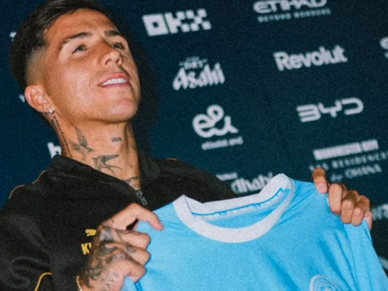 Enzo Maresca le dio la bienvenida a Enzo Fernández al City: “Es un ganador”