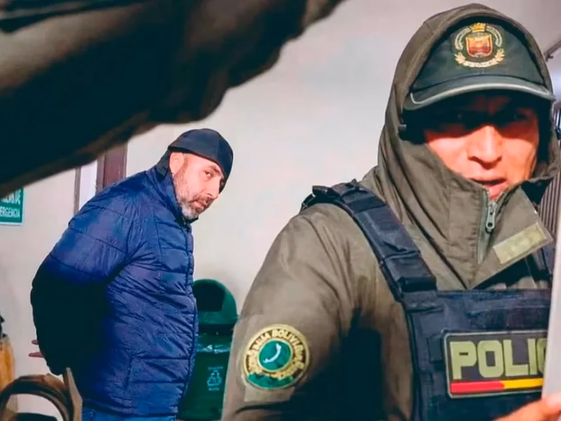 Fernando Cerimedo fue trasladado a una cárcel de máxima seguridad y lanzó un mensaje al Presidente de Bolivia