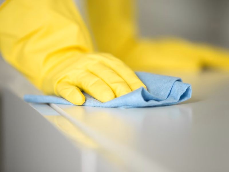 Menos humedad y secado más rápido: consejos para después de limpiar