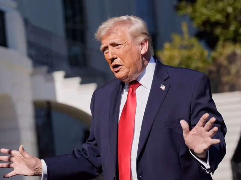 Trump habló de una posible guerra por Malvinas y dijo que podría intervenir para resolverla