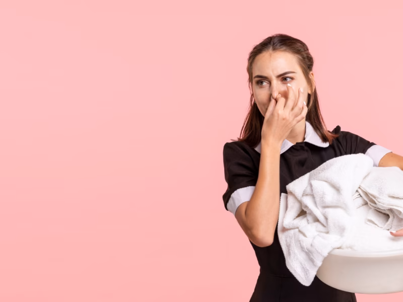 Por qué la ropa puede quedar con olor a humedad aunque esté seca