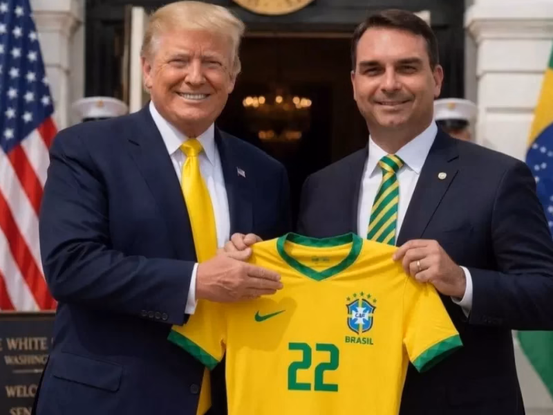 “Gran victoria”: Donald Trump celebró el triunfo electoral en Brasil de Flávio Bolsonaro sobre Lula da Silva