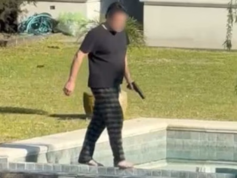 VIDEO | Indignación en Nordelta: filmaron a un vecino disparando contra un grupo de carpinchos