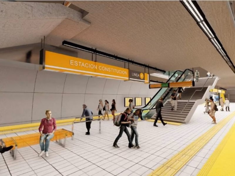 Línea F del subte: cuándo arrancarán las obras y qué barrios conectará el nuevo recorrido