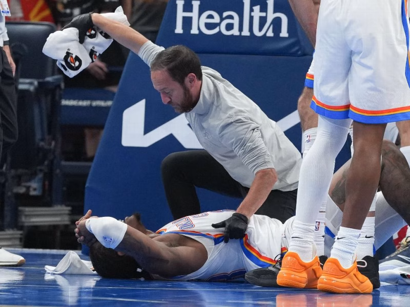 NBA: la escalofriante lesión que sufrió una estrella de la liga al intentar volcarla